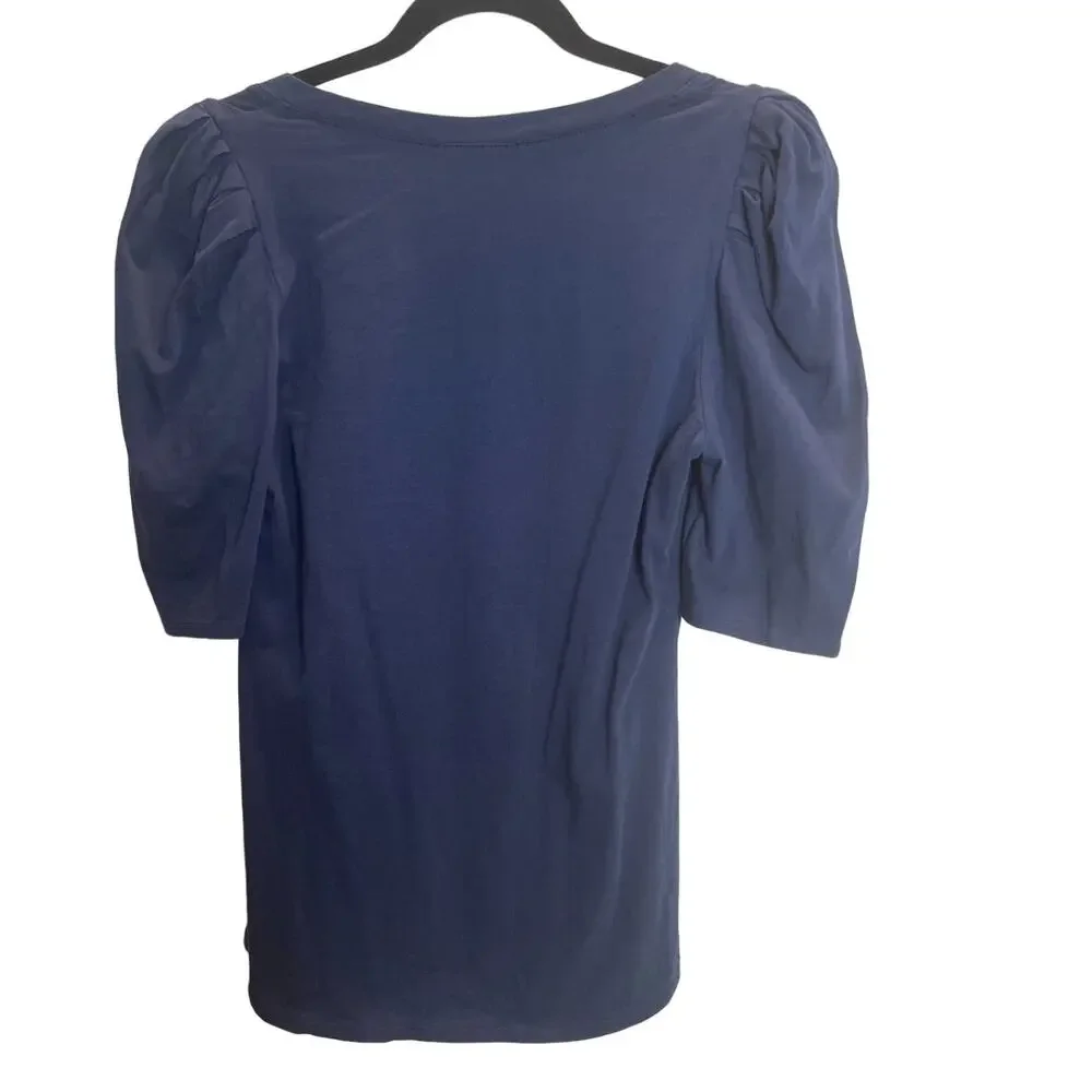 INC International Concepts Puffed Sleeve Tee - Medium - Picture 2 of 4